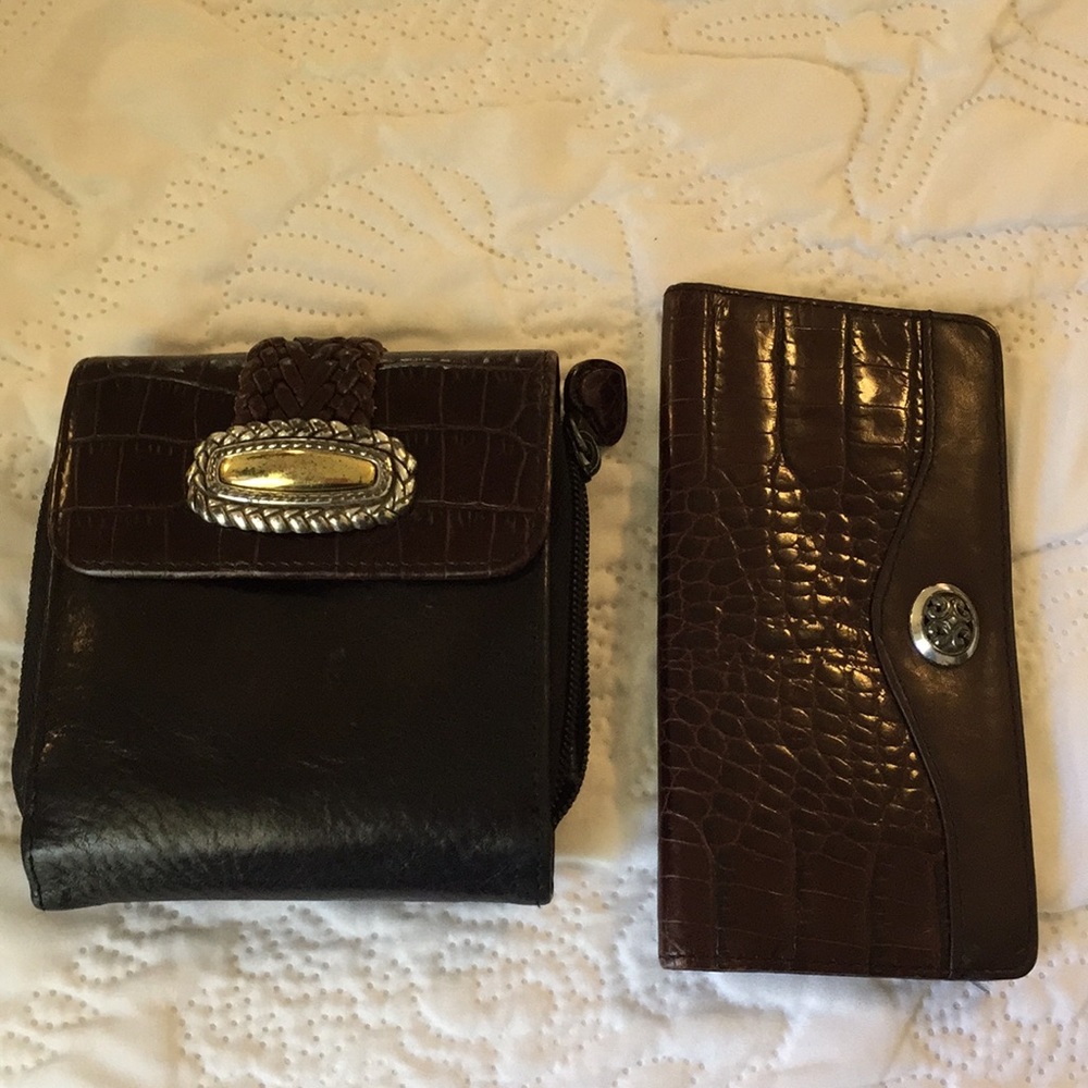 Brighton wallet and checkbook set